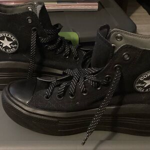Converse Charcoal High-Top Sneakers